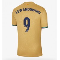 Fotbalové Dres Barcelona Robert Lewandowski #9 Venkovní 2022-23 Krátký Rukáv
